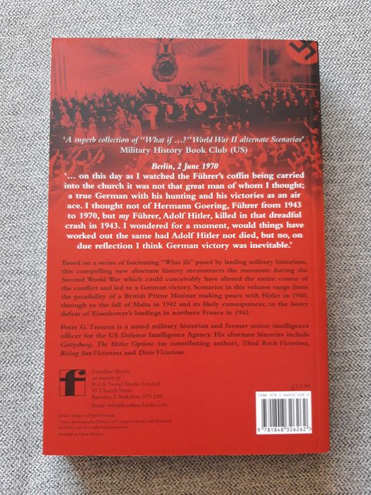 Livro "Hitler triumphant - Alternate histories of the World War II"