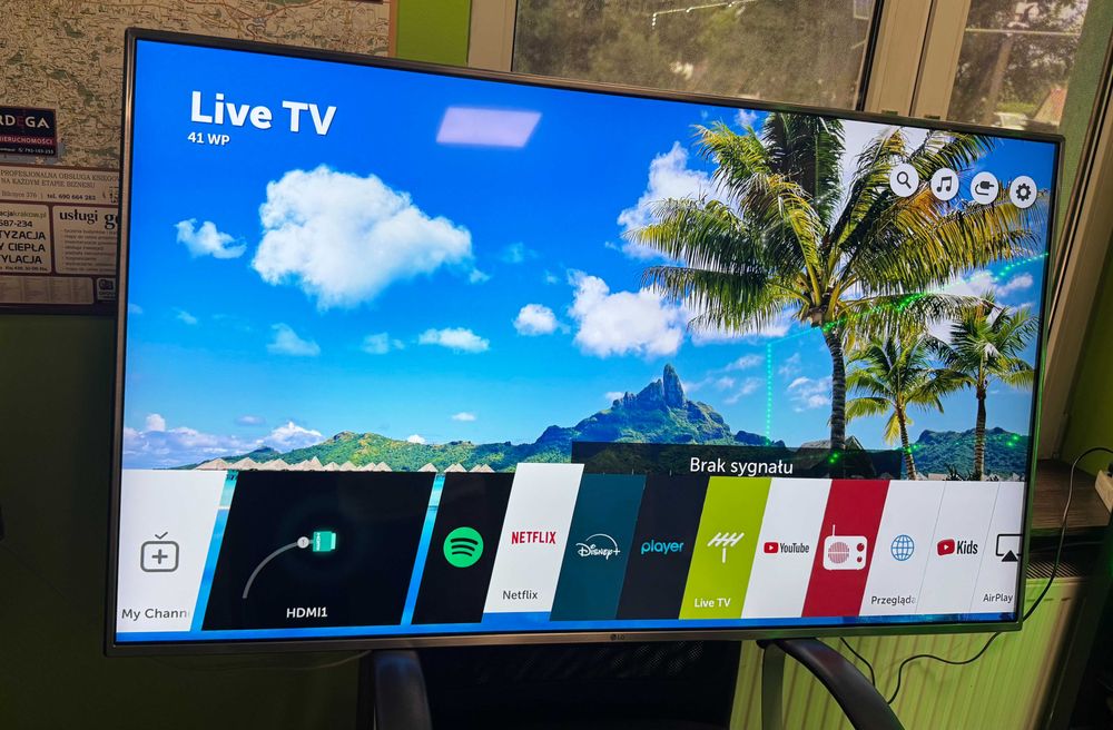 Telewizor LG 55UK6500MLA Smart-Tv UHD HDR 4K DVB-T2 + Pilot