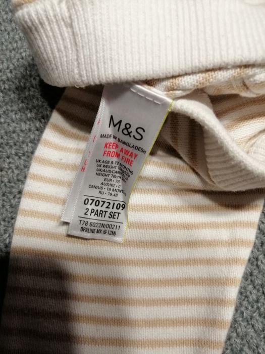 Spodenki legginsy półśpiochy 74-zestaw 2 szt.