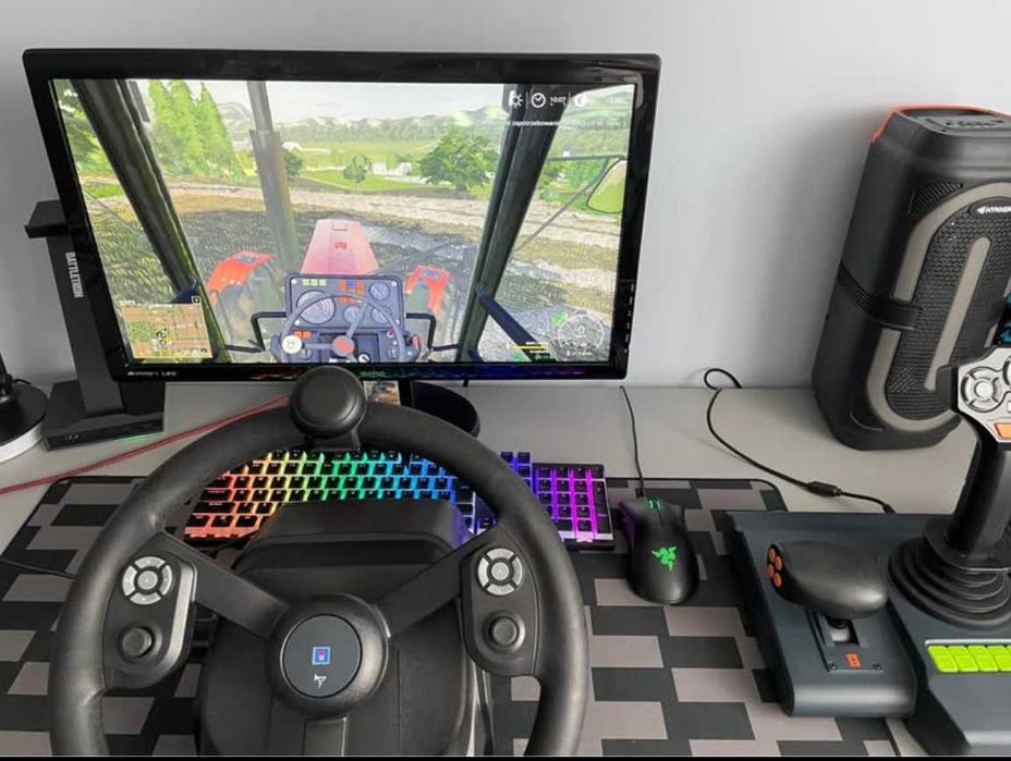 Super kierownica Farming Simulator HORI zestaw wyścigi, pilotowanie, farma