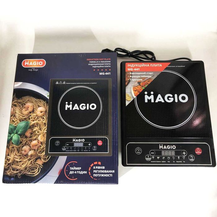 Настільна плита індукційна електрична MAGIO MG-441 1350 Вт