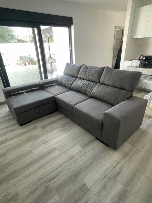 Sofá Porto 2.50 x 1.60 com chaise longue reversível !! NOVO