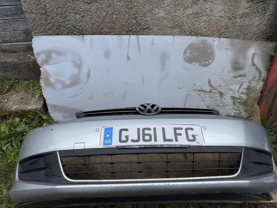 Vw Sharan 2012 zderzak przod kompletny pdc gril
