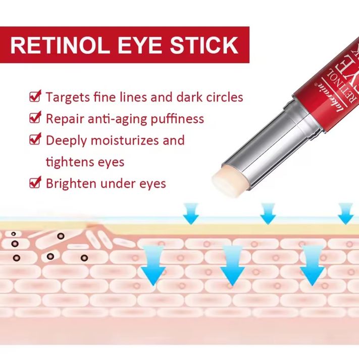 Цена За Три штуки 200.Ретинол крем-стик для глаз retinol stick