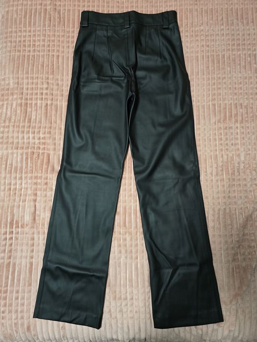 Штани жіночі шкіряні утеплені