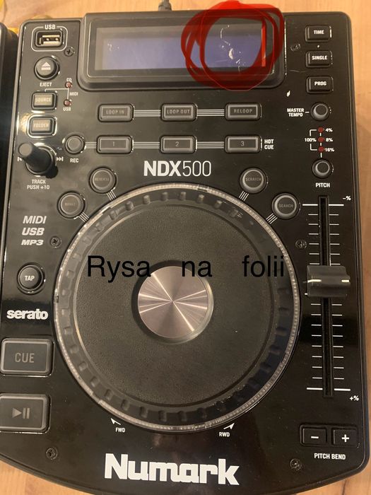 Numark NDX500 x2 cd mp3 midi serato, traktor, virtual dj