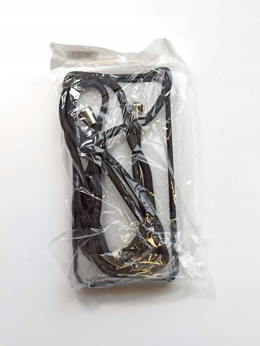 plecki do Samsung Galaxy S23 FE etui ze sznurkiem czarny szkiełko x2