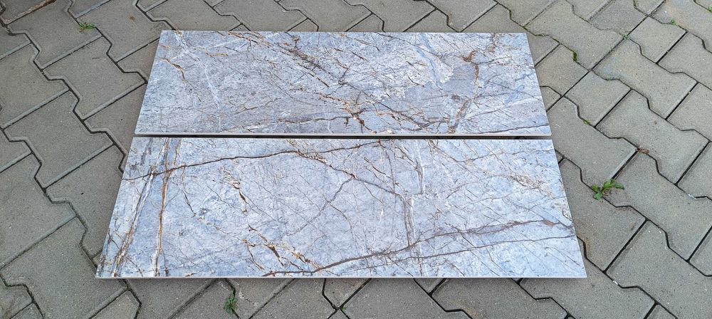 Glazura ścienna błyszcząca Wyprzedaż Azzardo Verde 30x90x8 Gat.1