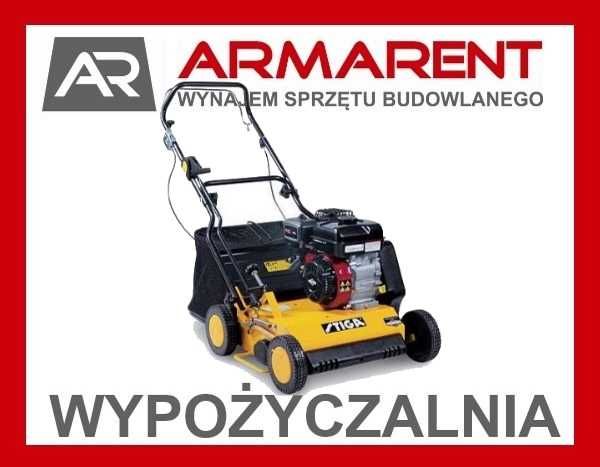 Wertykulator spalinowy z koszem WYNAJEM