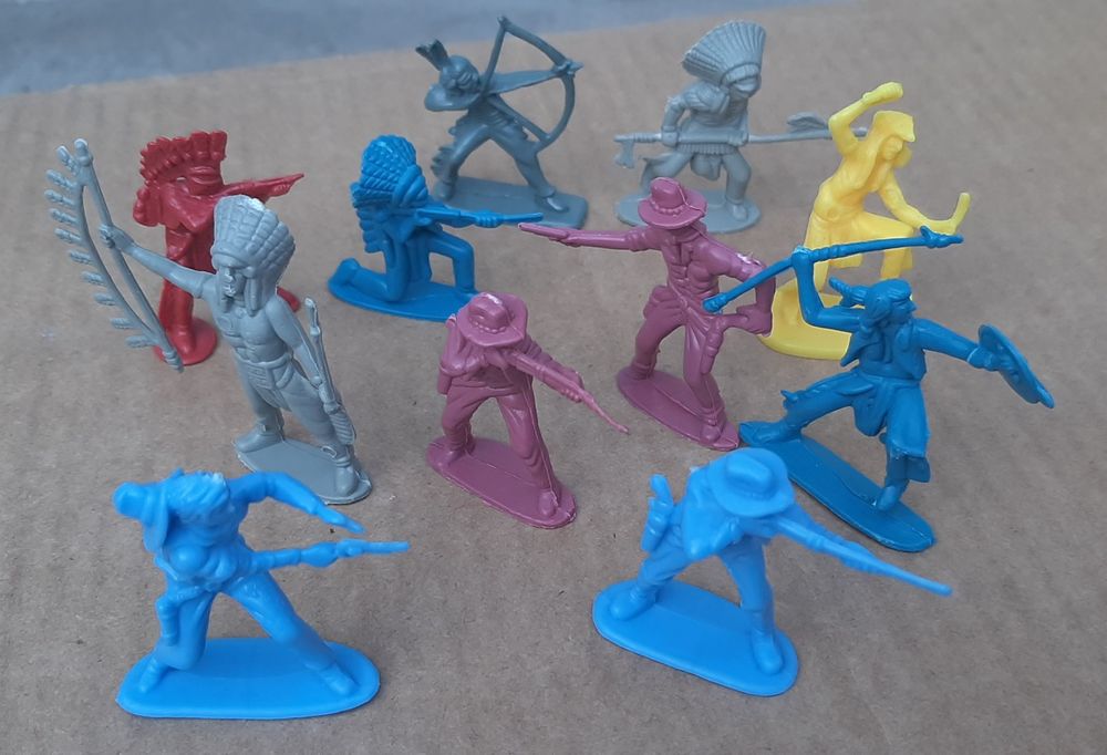 Cowboys e Índios monocromáticos