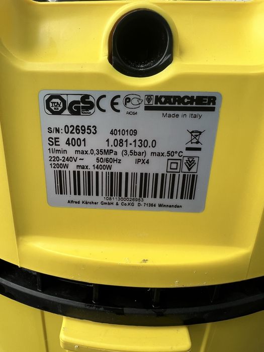 Миючий пилосос KARCHER SE4001
