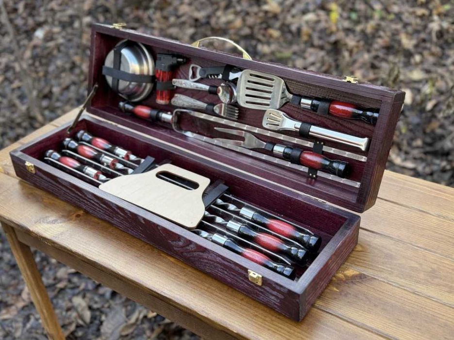 Супер шашличні набори для пікніку! Найкращий подарунок чоловікам!