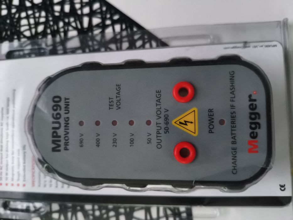 Tytuł : Megger MPU690 Proving uJednostka testowa dwubiegunowego