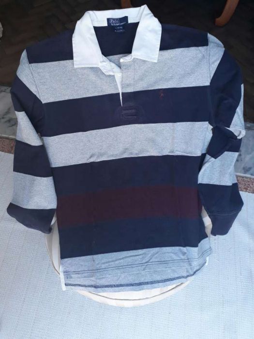 Polo manga comprida original Ralph Laurent