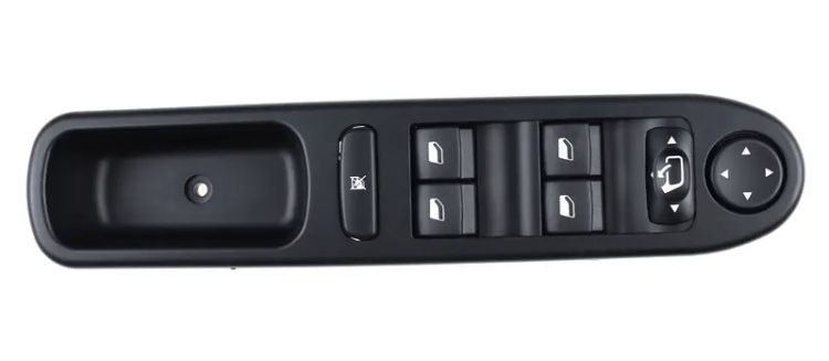 Interruptor janelas/portas/espelhos peugeot/citroen