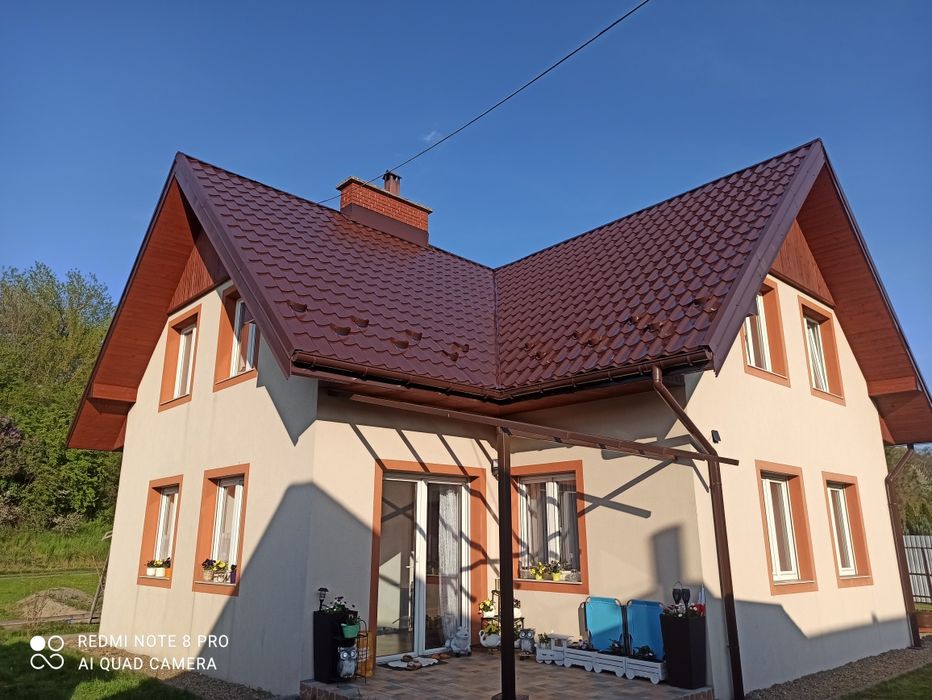 Malowanie dachów i elewacji