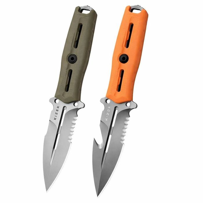 Kizer Norcross Nitro-V/G-10 ніж виживання ,рятівника з ножнами