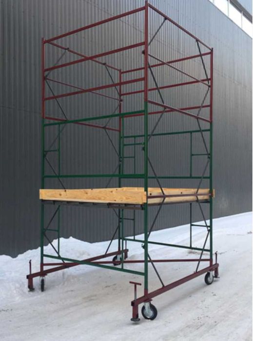 Будівельне риштування на колесах.Вышка Тура. БЕЗКОШТОВНА ДОСТАВКА!