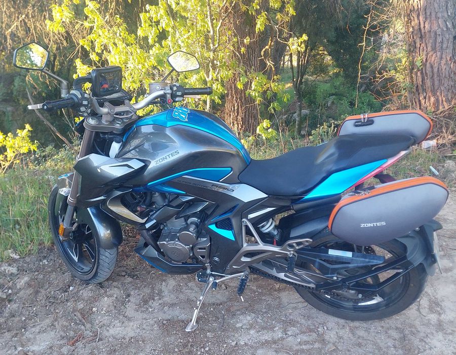 ZONTES 310 R com malas