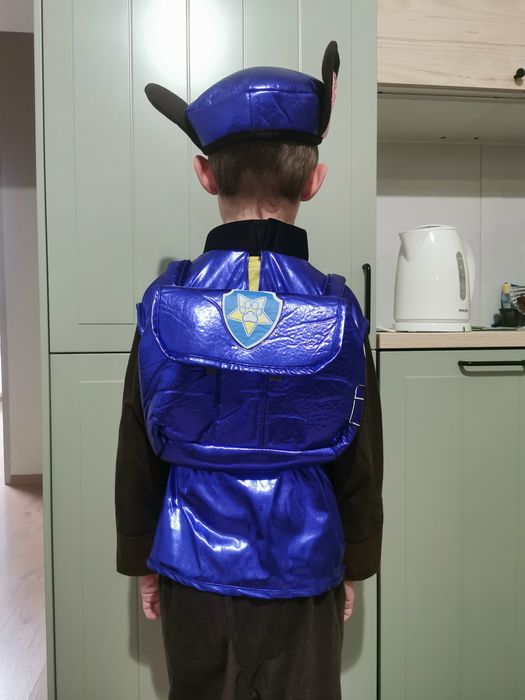 Strój na bal przebierańców piesek Chase psi patrol