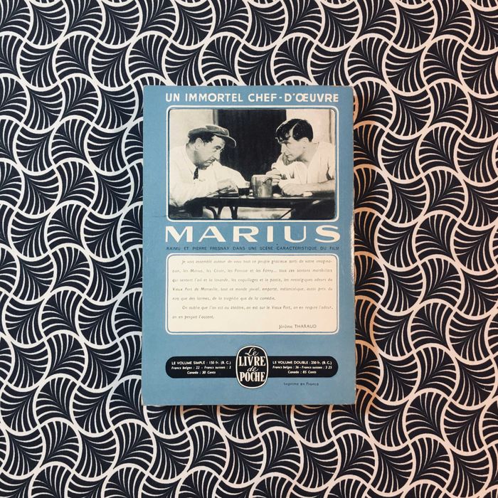 Marius - Marcel Pagnol