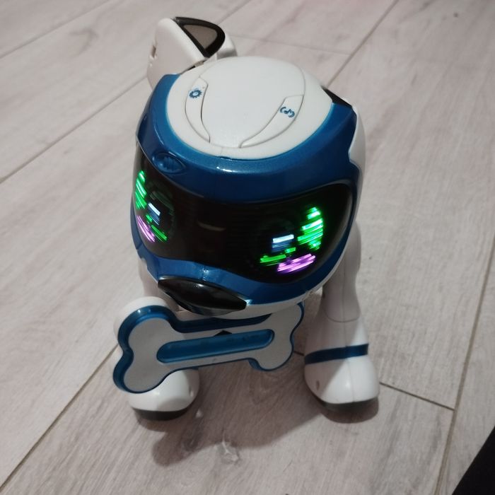 Robopies interaktywny, piłka, kość.