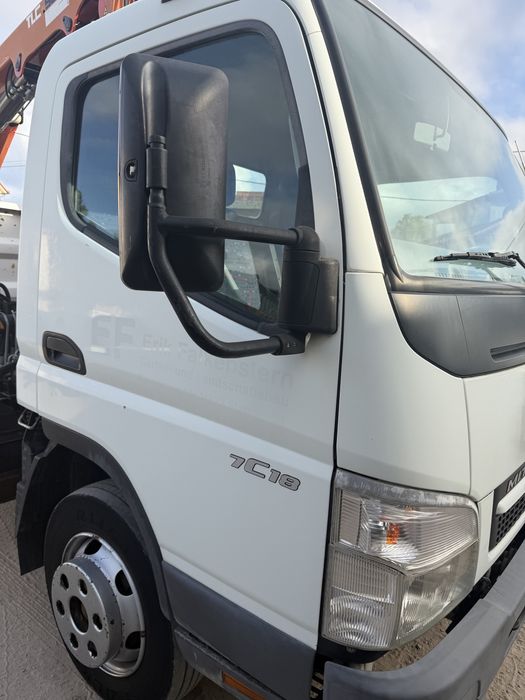 Mitsubishi Fuso com grua e báscula