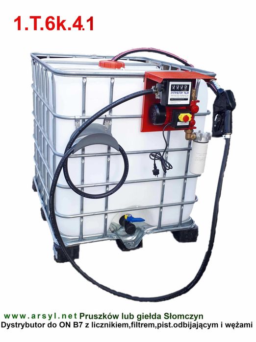 Mauzer 1000 l Zbiornik 1000 l Pojemnik IBC Paletopojemnik