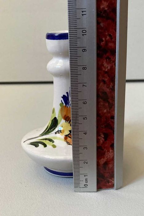 Castiçal de Cerâmica Miniatura