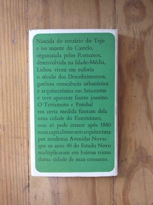 José-Augusto França - Lisboa: Urbanismo e Arquitectura