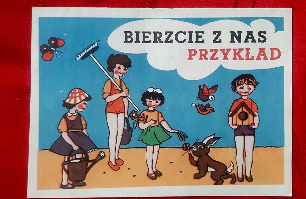 nowa kolorowanka z PRL