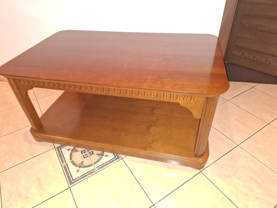 Stolik kawowy lite drewno, premium, exlusive