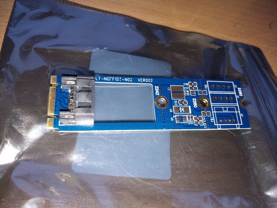 M. 2 NGFF B-M key to SATA III 7 Pin. SSD Adapter Converter