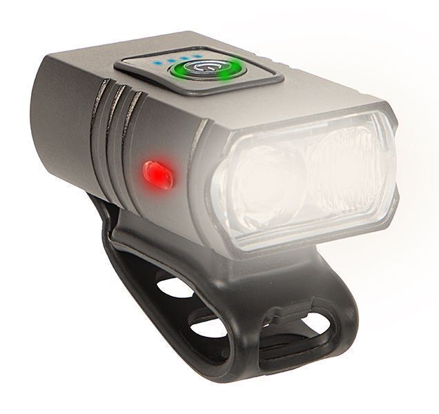 Akumulatorowa lampka rowerowa LED na przód 1000lm USB BLOW BL-02