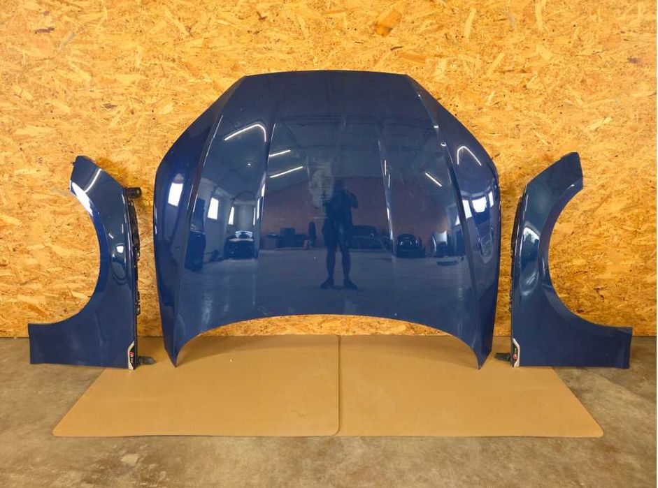 AUDI A5 8W LIFT S-LINE повний передок: бампер, капот, фари, радіатори