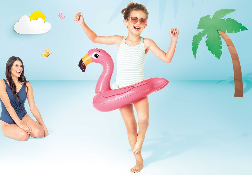 Koło do pływania INTEX 59220 Flaming