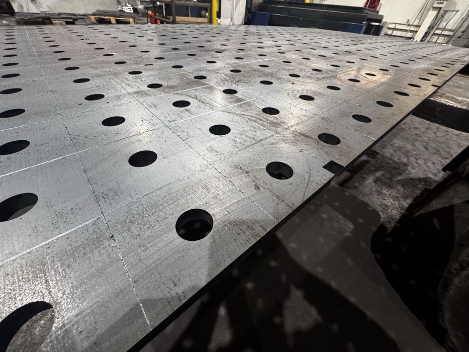 OUTLET! Blat do stołu spawalniczego 3000x1500 15mm