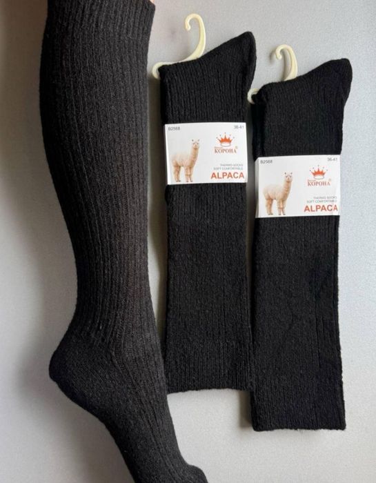 Ciepłe damskie podkolanówki