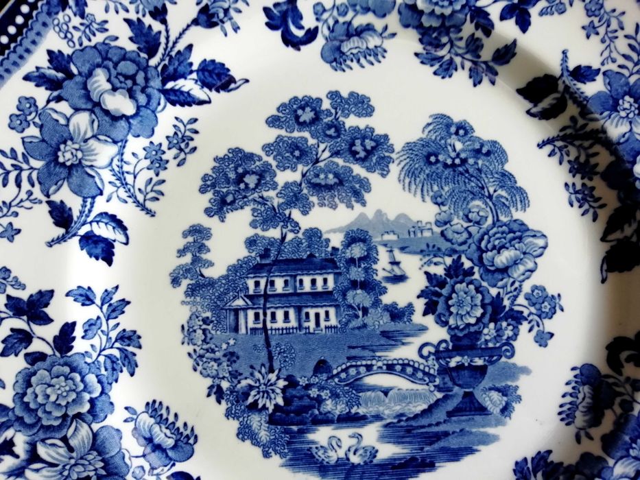 Tonquin Pratos de porcelana Inglesa Alfred Meakin (Sopa e Ladeiro)