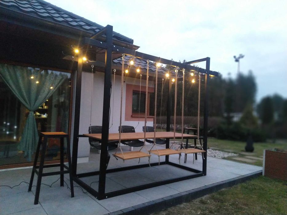 Huśtawka ogrodowa / Barowa / Restauracyjna