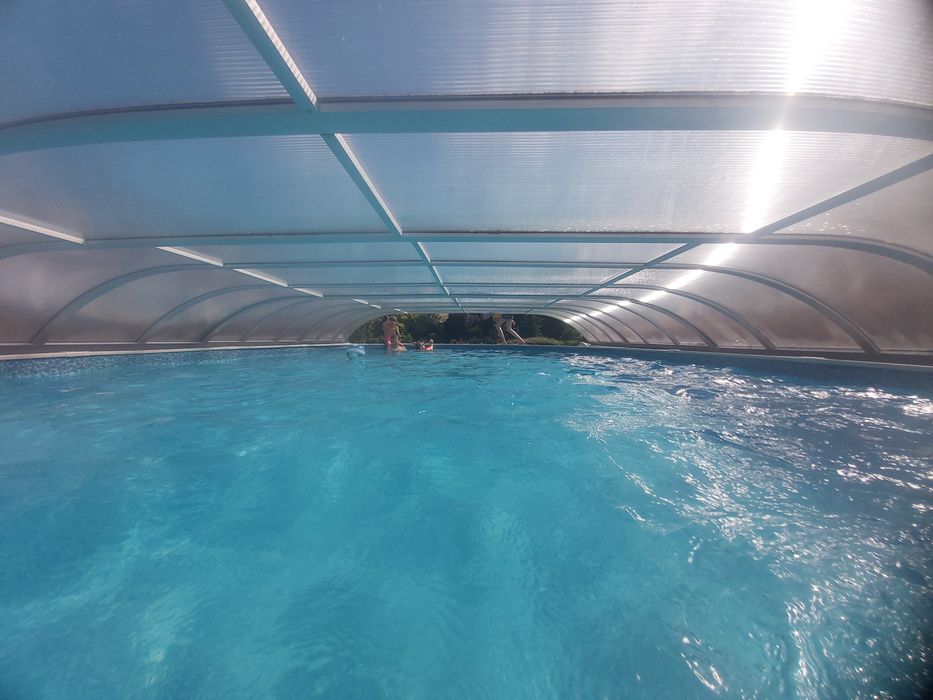 Zadaszenie basenu z poliwęglanu ok 9x5m