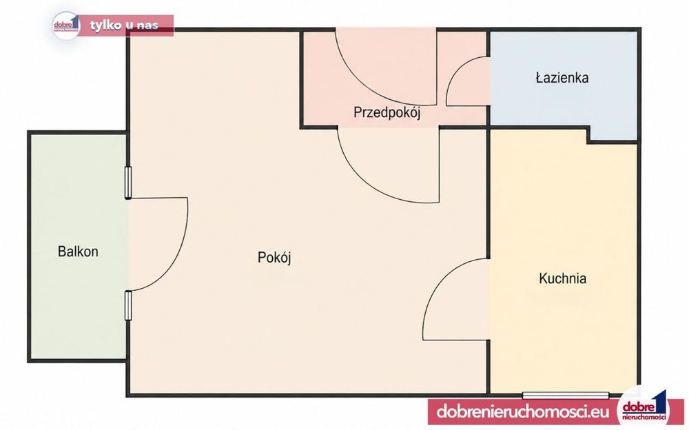 Najtańsza kawalerka z balkonem, blok, super punkt