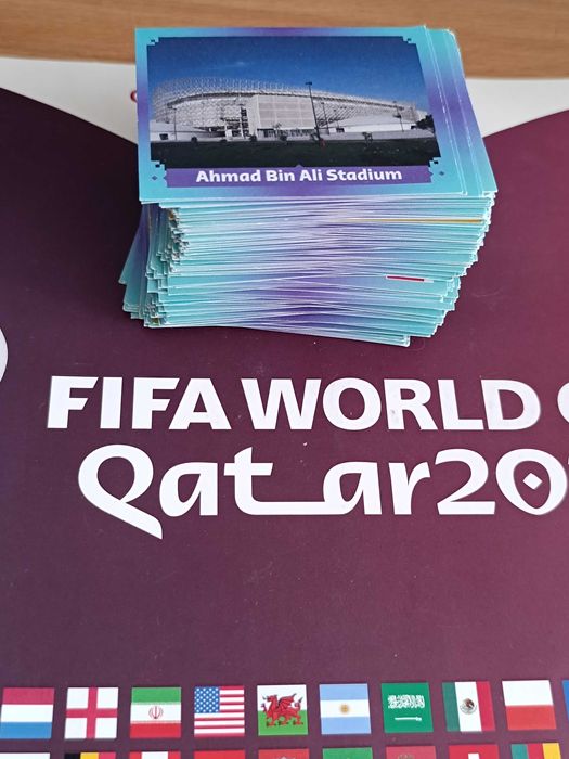 Conjunto de cromos do Mundial Qatar 2022