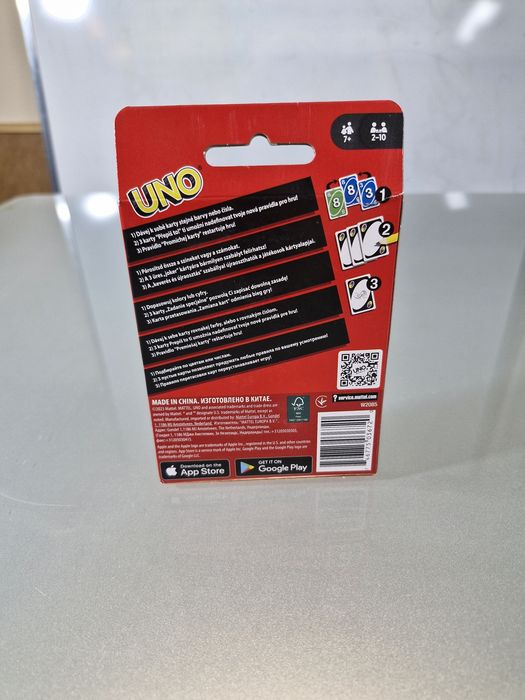UNO Mattel Logiczna Gra Karciana Towarzyska dla Wszystkich