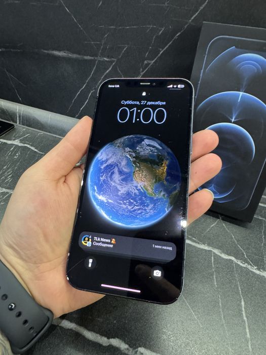 Iphone 12 pro max , 128 Pacific Blue