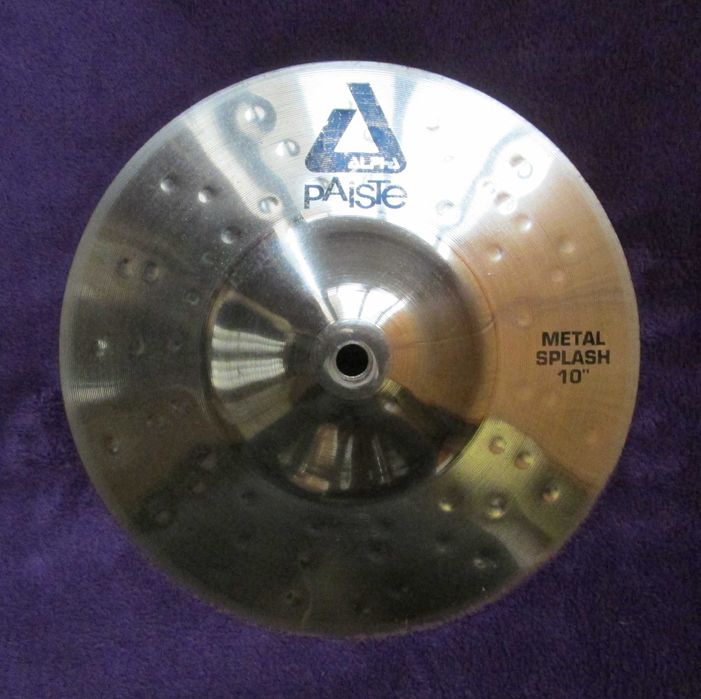 Paiste 10" PSTX Swiss Splash + 10" Alpha Metal Splash