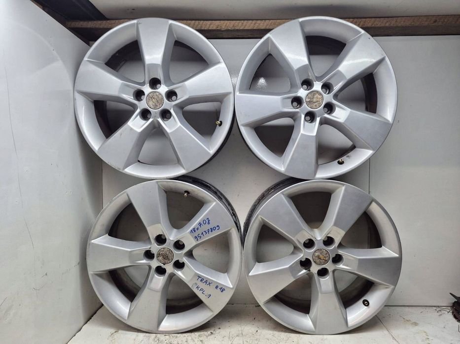 chevrolet trax mokka 4xfelga aluminiowa oryginalne 18 5x105 95137809