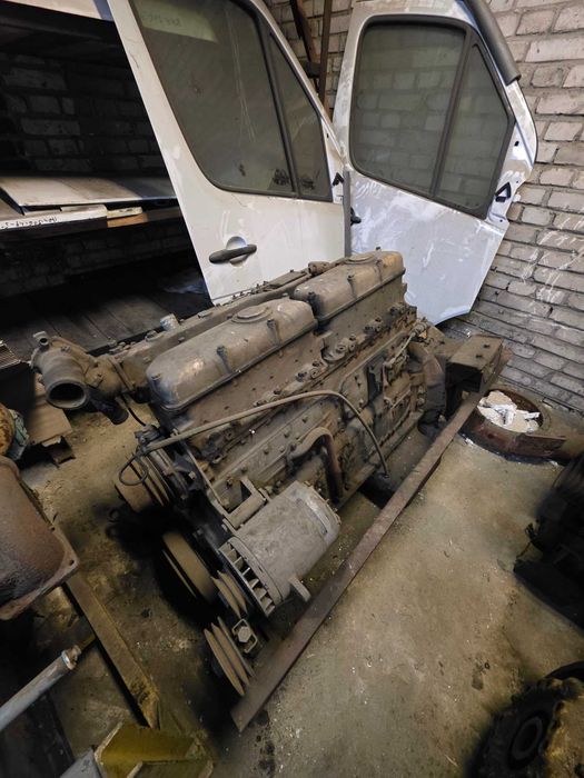 silnik diesel Steyr 6 cylindrowy, sprawny