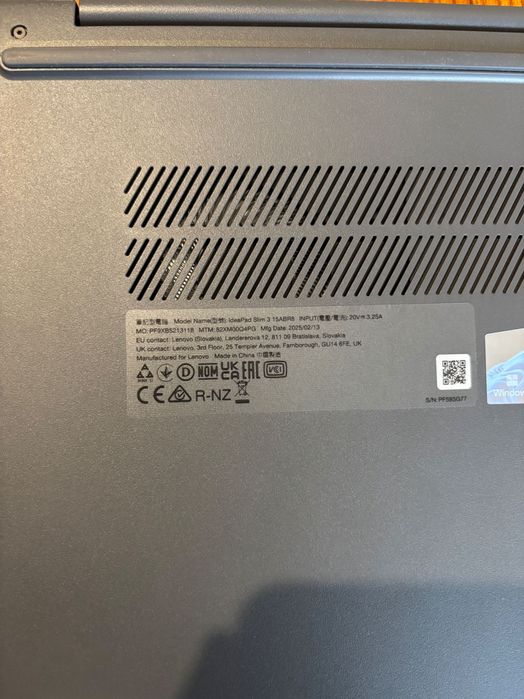 Computador Lenovo ideapad slim3