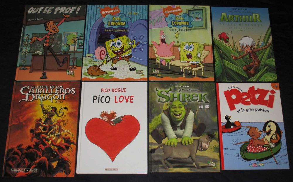 Livro Arthur et les minimoys La bd du roman tomo I Luc Besson